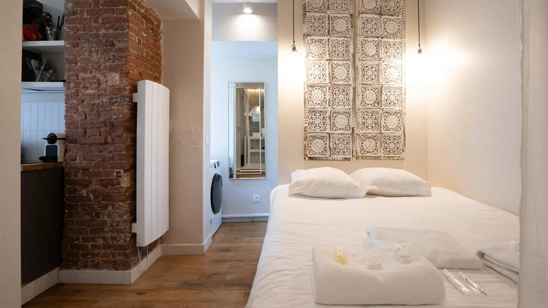 Lägenhet Studio Cosy Love Room - Paris 18 -2P - Flat-Guest